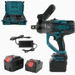 New Design 3000nm Electric Brushless Power Cordless Electrical Impact Spanner Wrench Set Tools